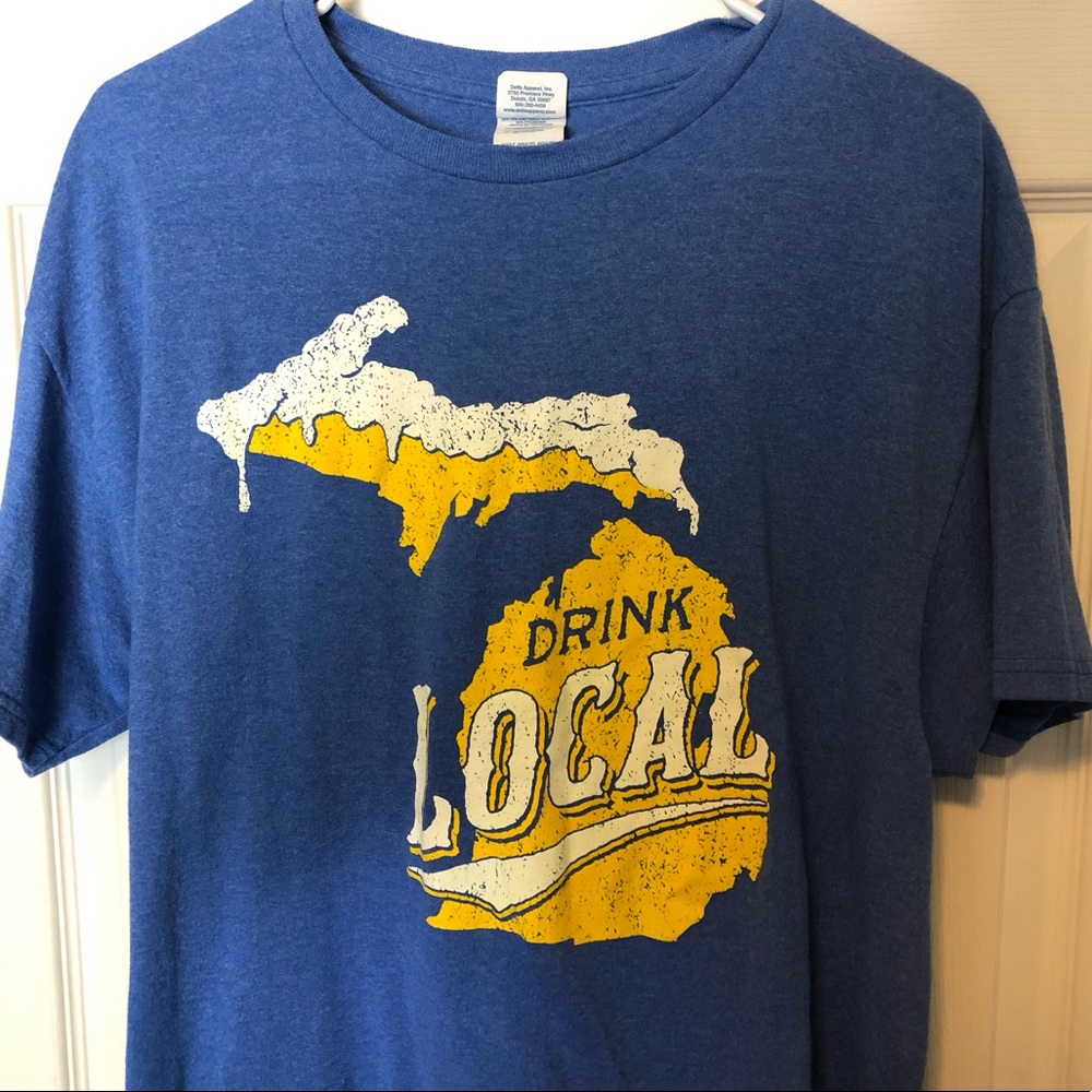 Michigan Drink Local T-shirt